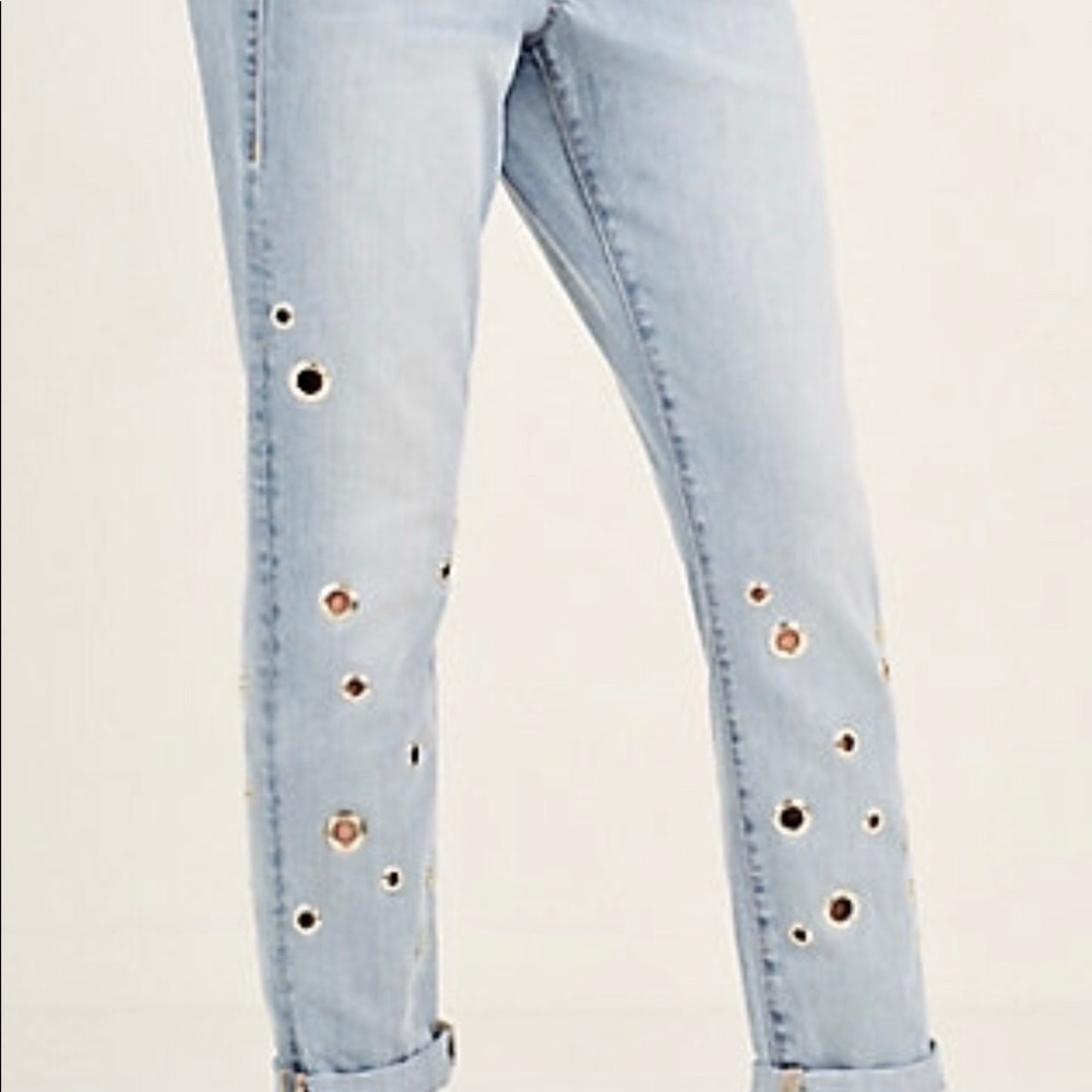 Grommet women boyfriend jeans 100% authentic